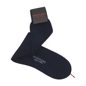 Cotton Socks in Dark Blue