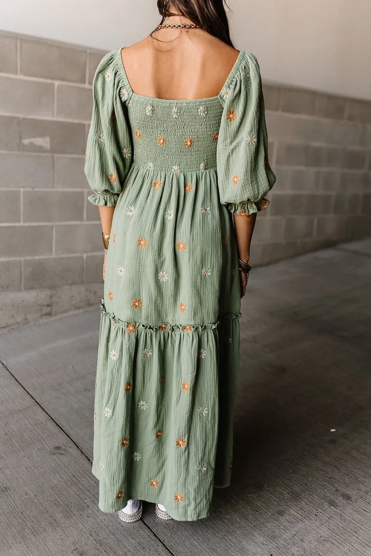 Darby Embroidered Dress