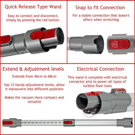 DYSON Telescopic Wand For Dyson Stick V7|V8|V10|V11