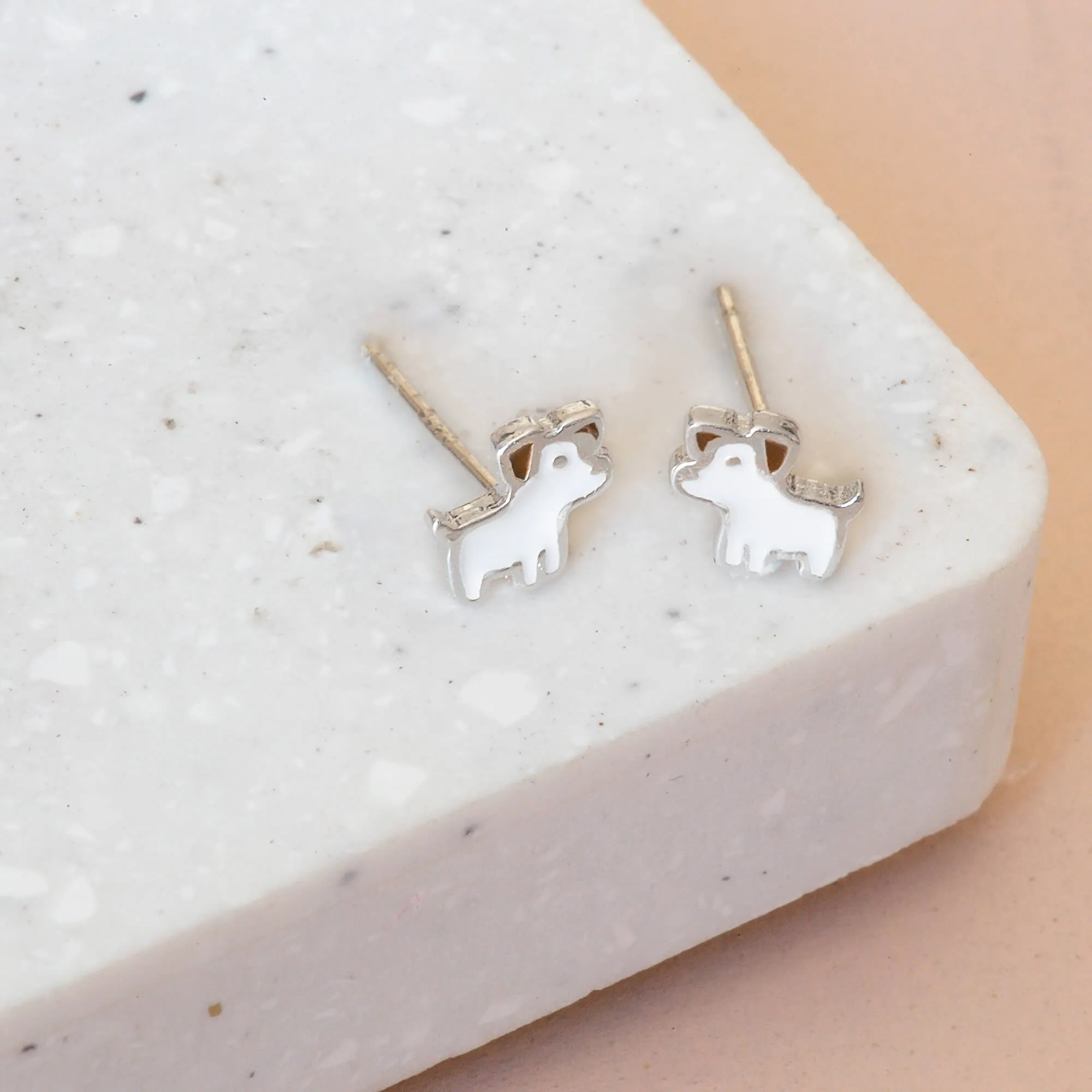 Earring Epoxy Dog