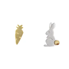 Earring Rabbit & Carrot*