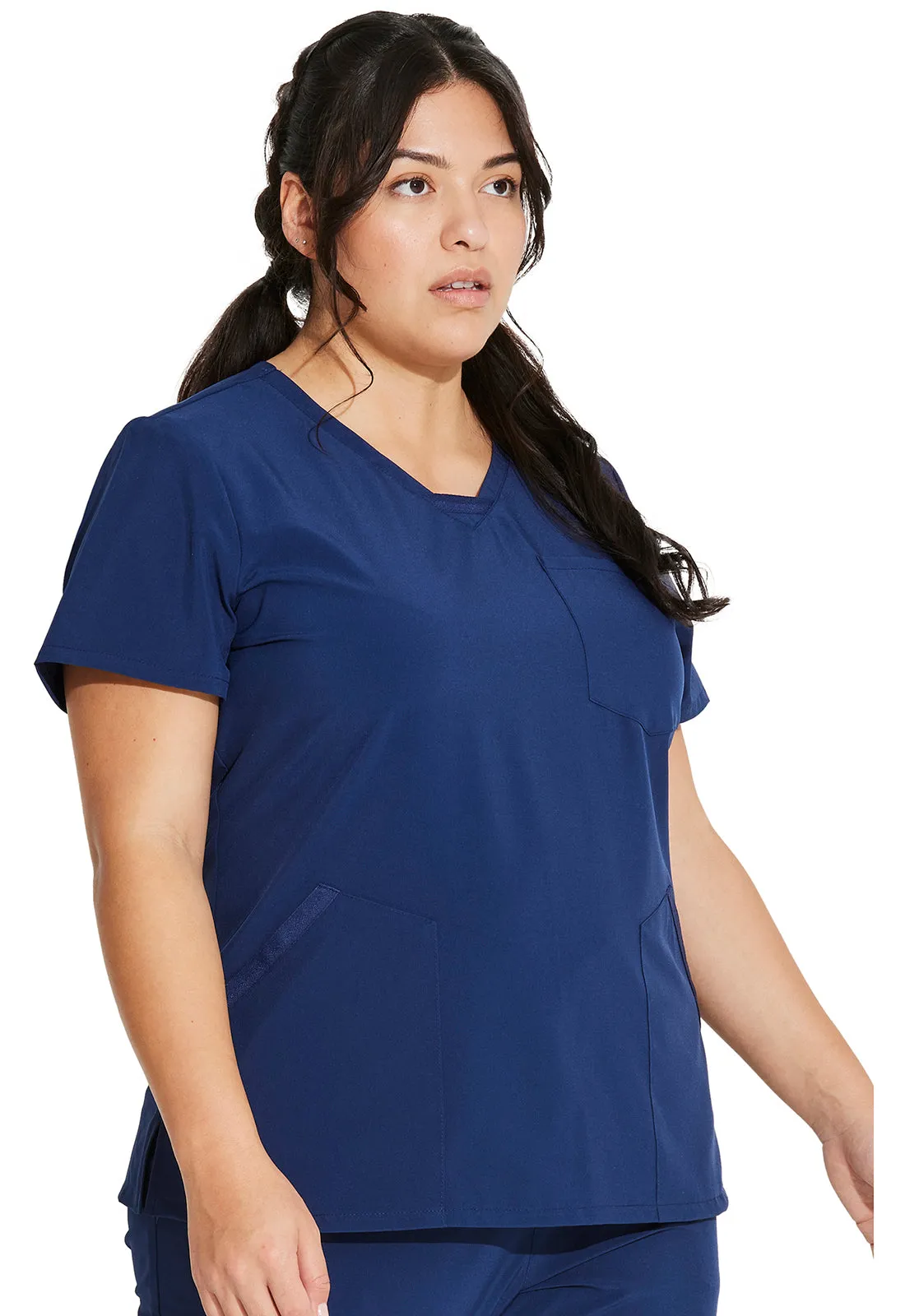 EDS Essentials - Women's V-Neck Scrub Top