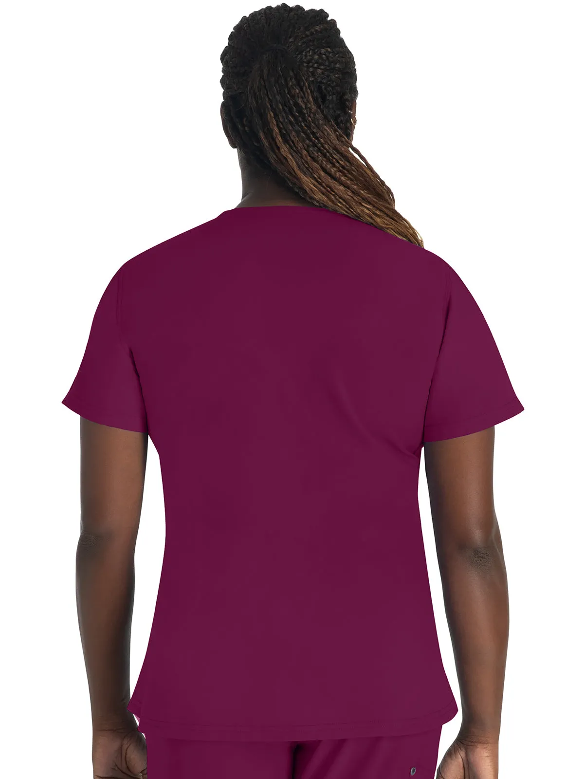 EDS Nxt - Women's Round Neck Henley Top