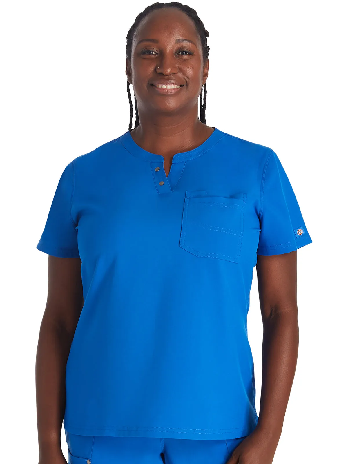 EDS Nxt - Women's Round Neck Henley Top