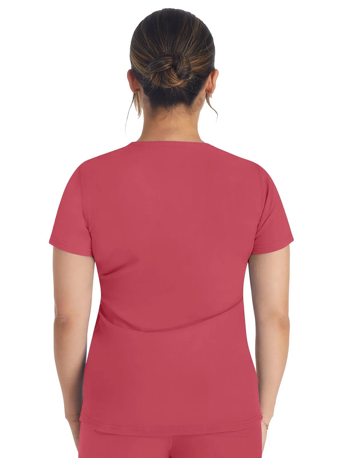 EDS Nxt - Women's Round Neck Henley Top