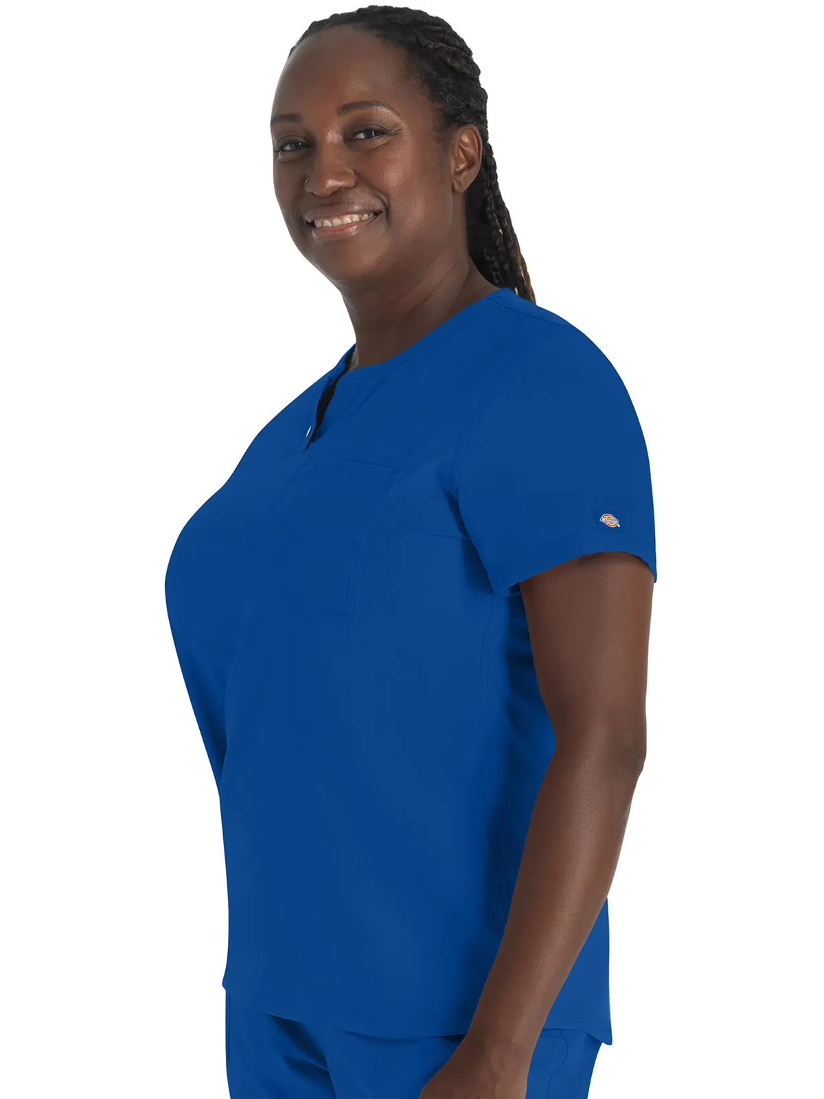 EDS Nxt - Women's Round Neck Henley Top