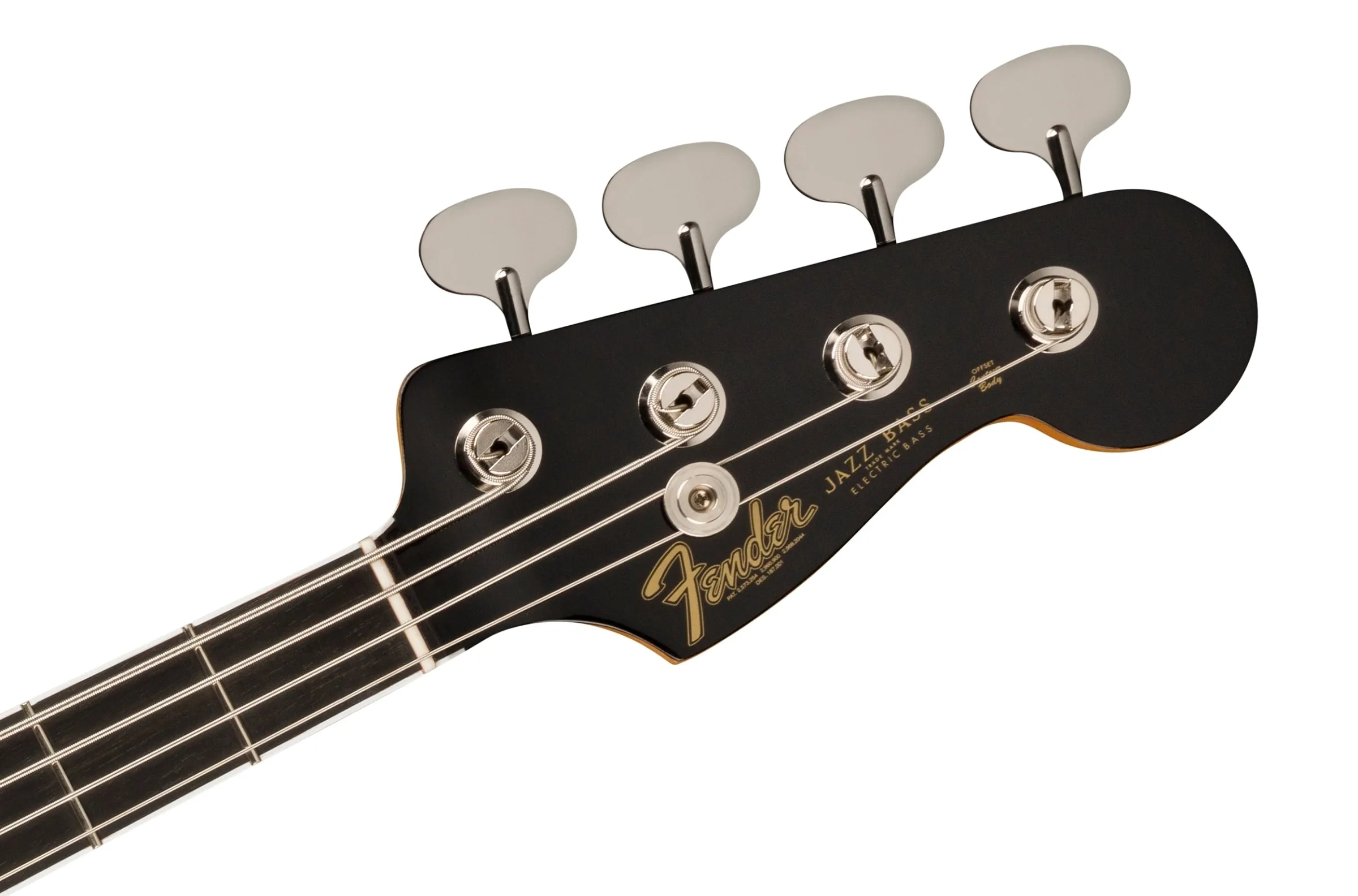 Fender Gold Foil Jazz Bass 4-string Bass, 2-Color Sunburst