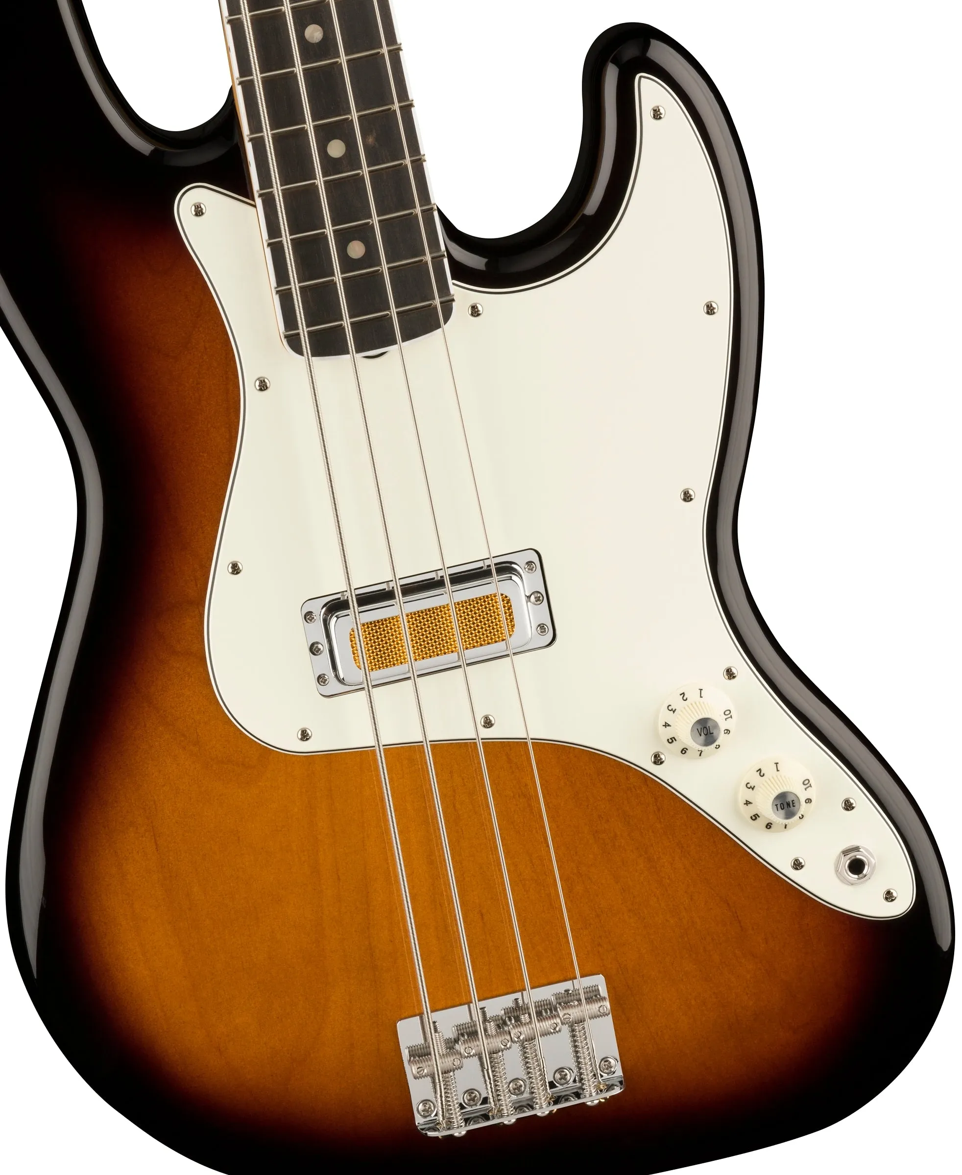 Fender Gold Foil Jazz Bass 4-string Bass, 2-Color Sunburst