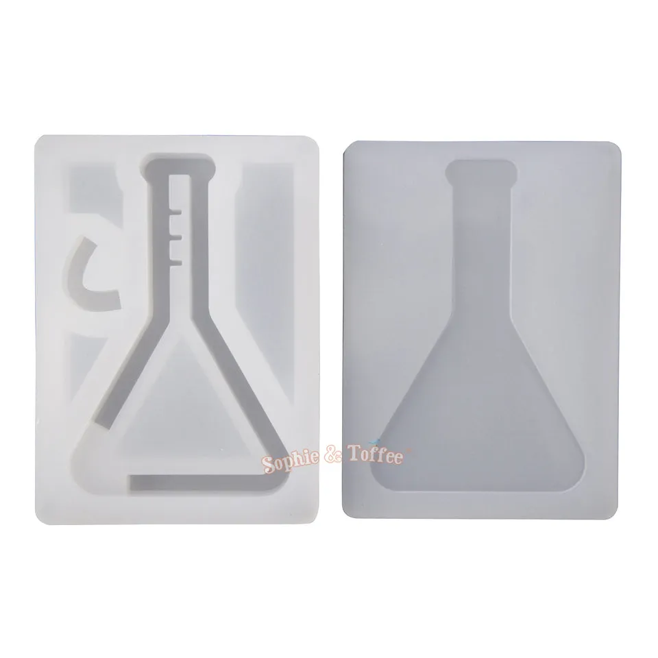 Flask Liquid Shaker Charm Silicone Mold