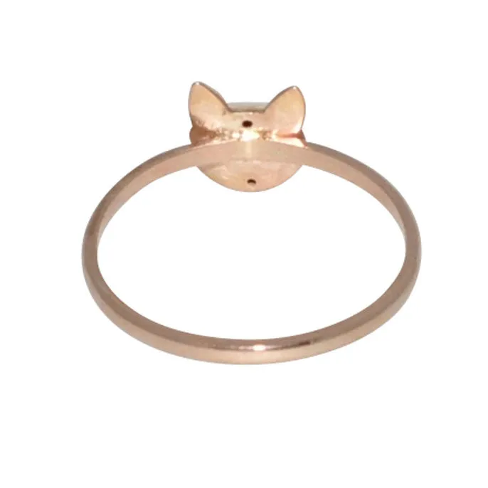 Fox Head Ring