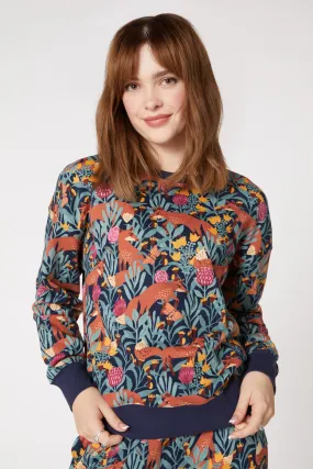 Foxy Garden Track Sweater