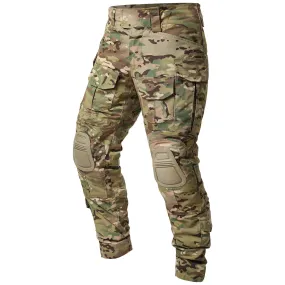 G3 Pro Combat Pants with Knee Pads Rip-Stop Tactical Pants Camouflage