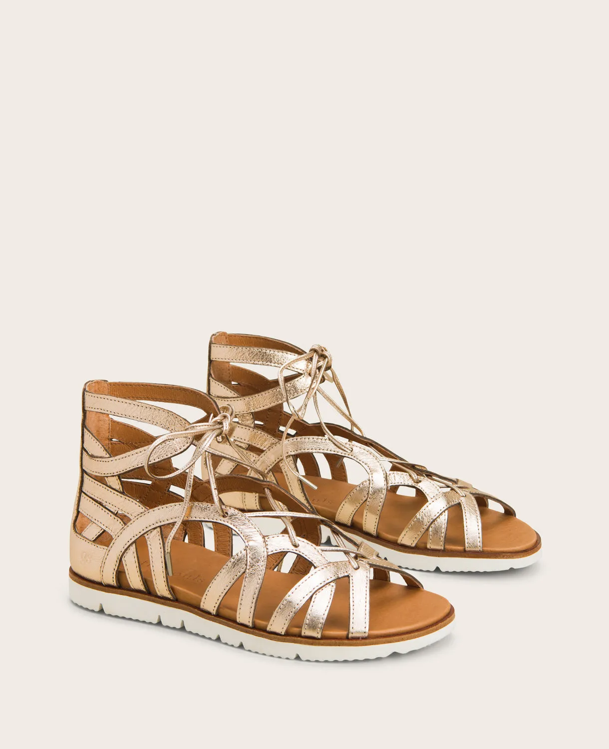 GENTLE SOULS - Lavern Lite Lace Up Gladiator