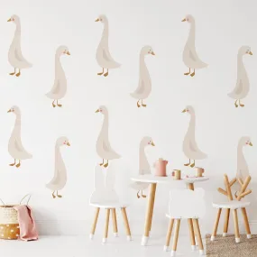 Goose Wall Decal Set