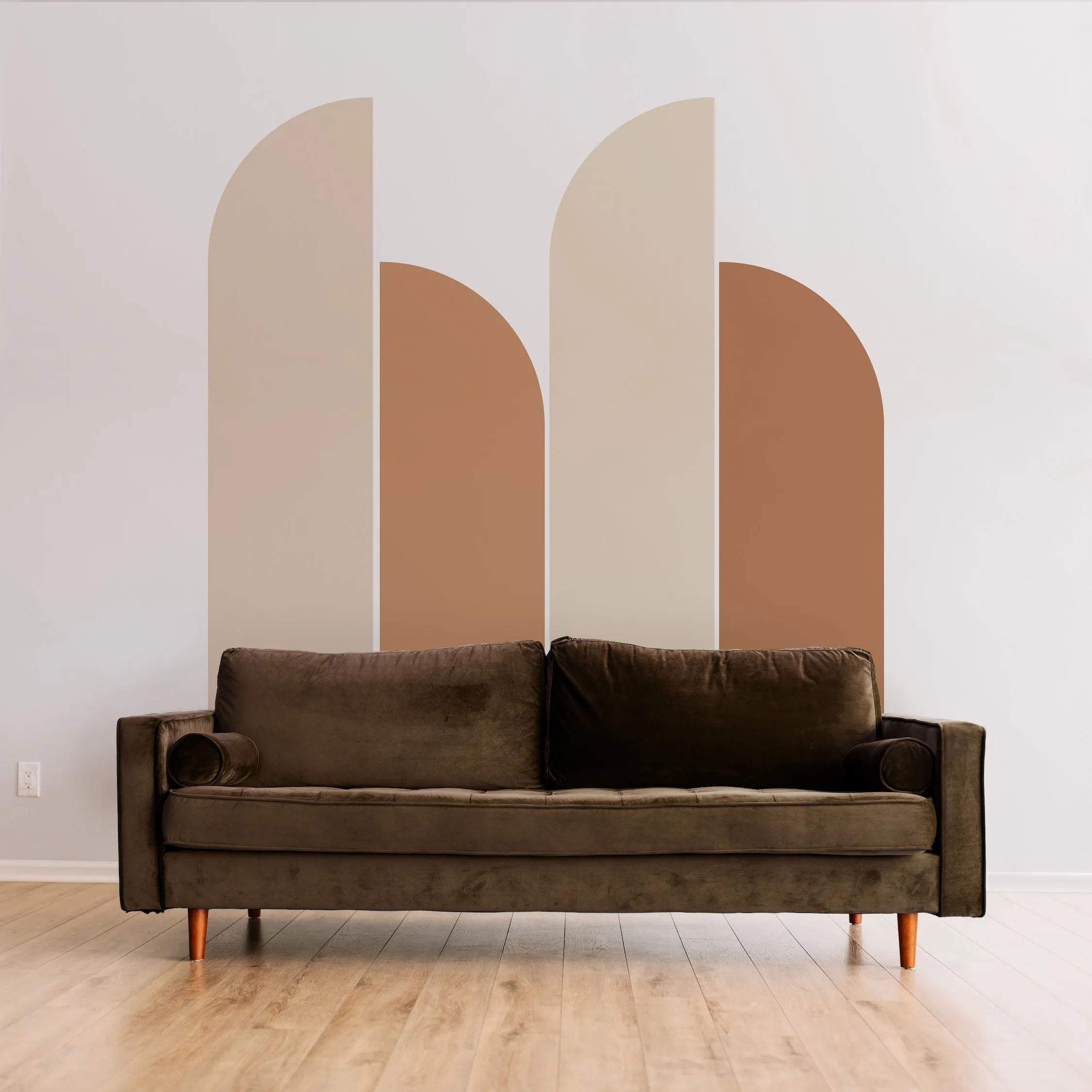 Half Arch Earth Wall Decal Set