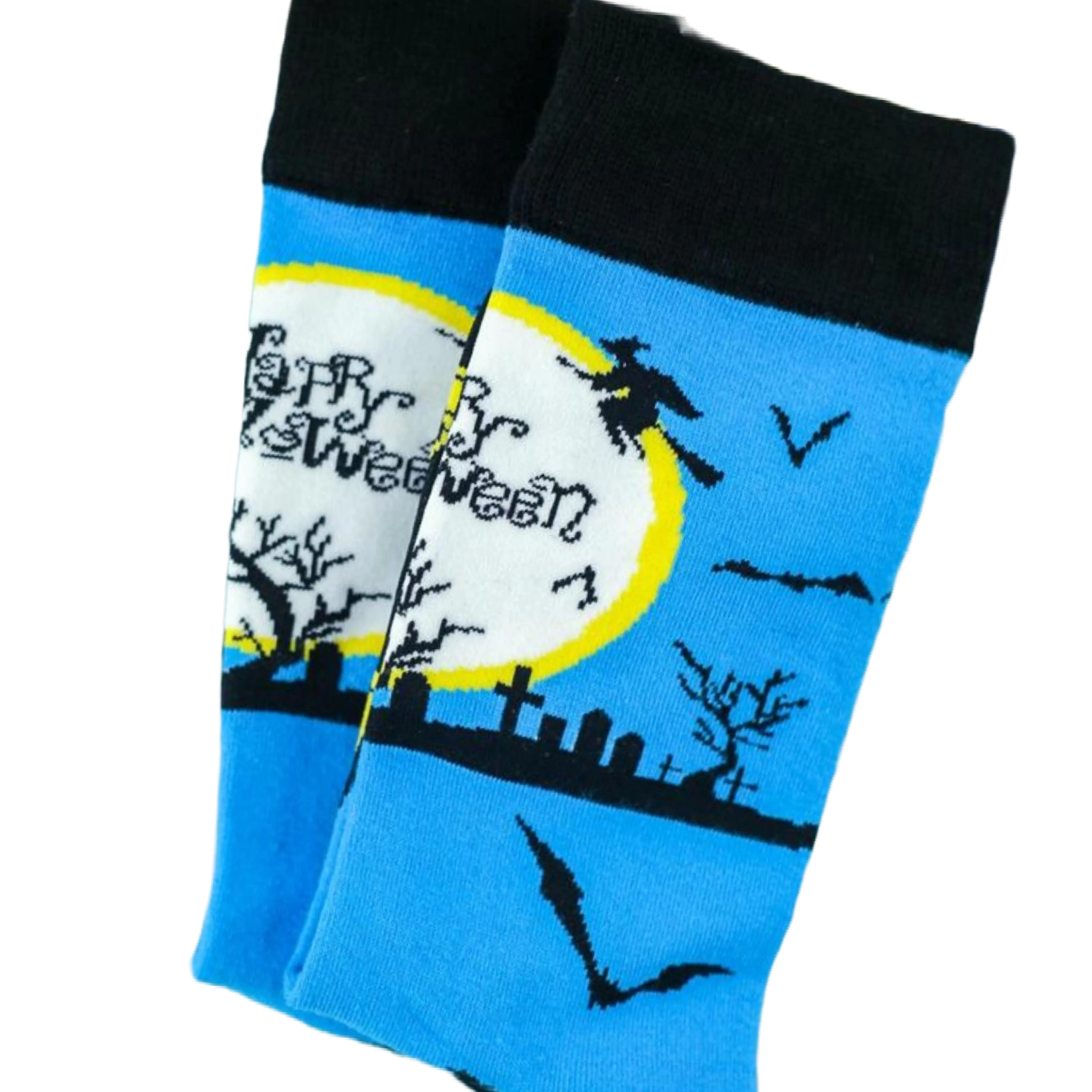 Happy Halloween Socks from the Sock Panda (Adult Medium - Women's Shoe Sizes 5-10)