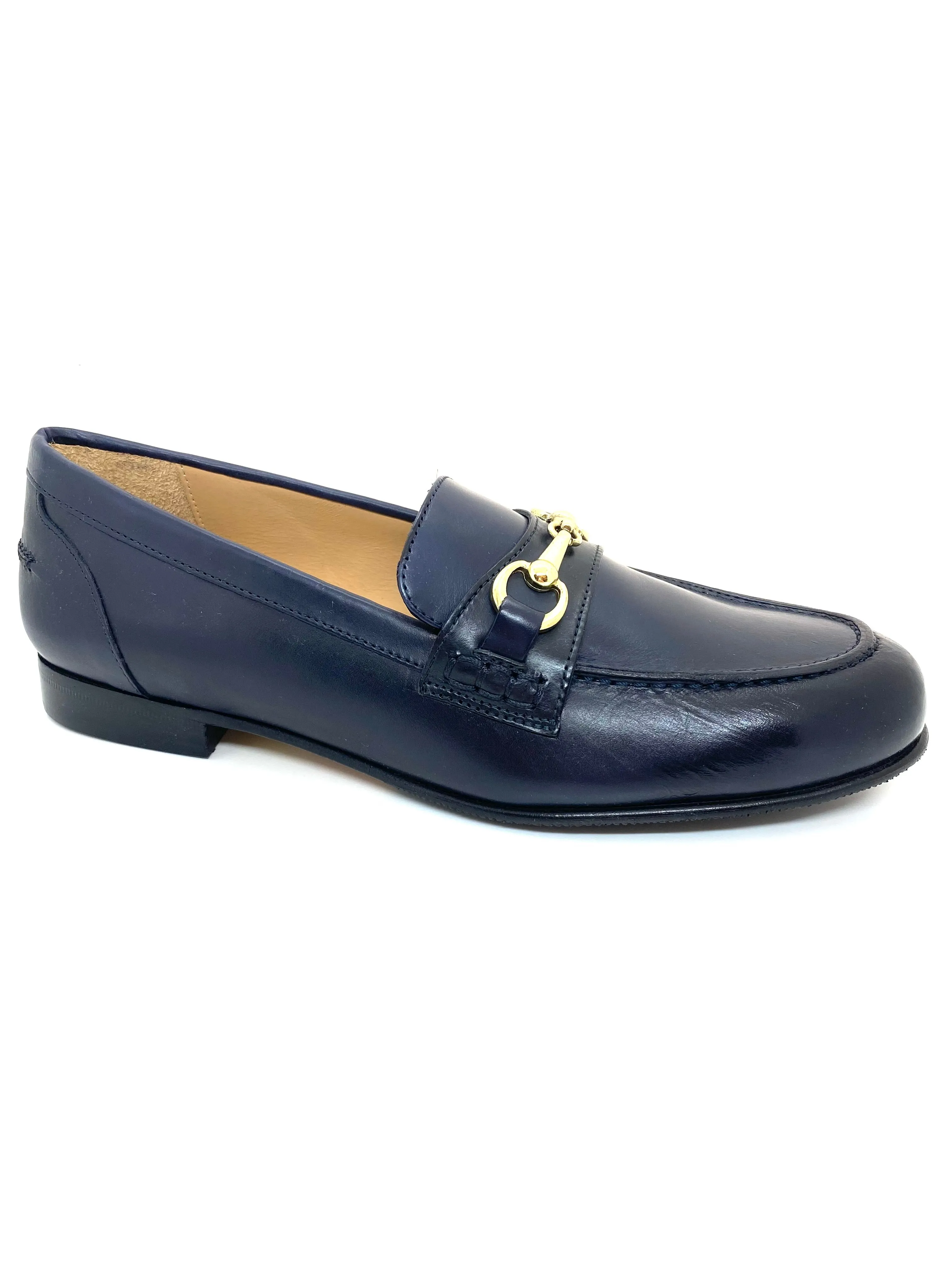 HB Ladies Zoe Snaffle Trim Moccasin Navy