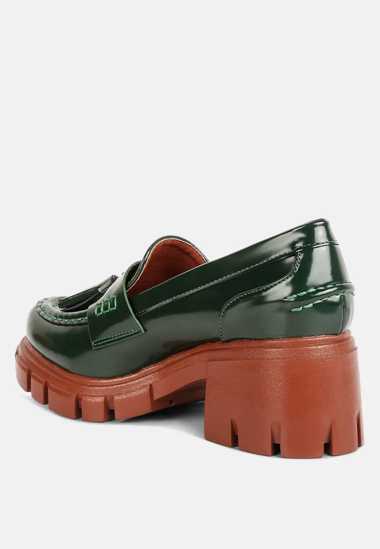 Jonah Platform Loafer By Ruw