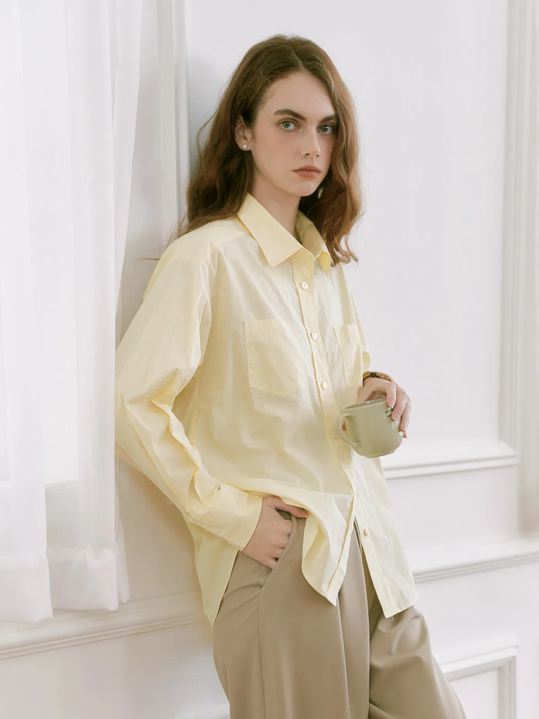 Kathy Oversized Drop Shoulder Shirt