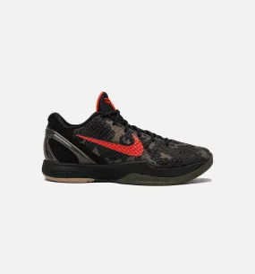 Kobe 6 Protro Italian Camo Mens Lifestyle Shoe - Black/Crimson Bog/Khaki Limit One Per Customer