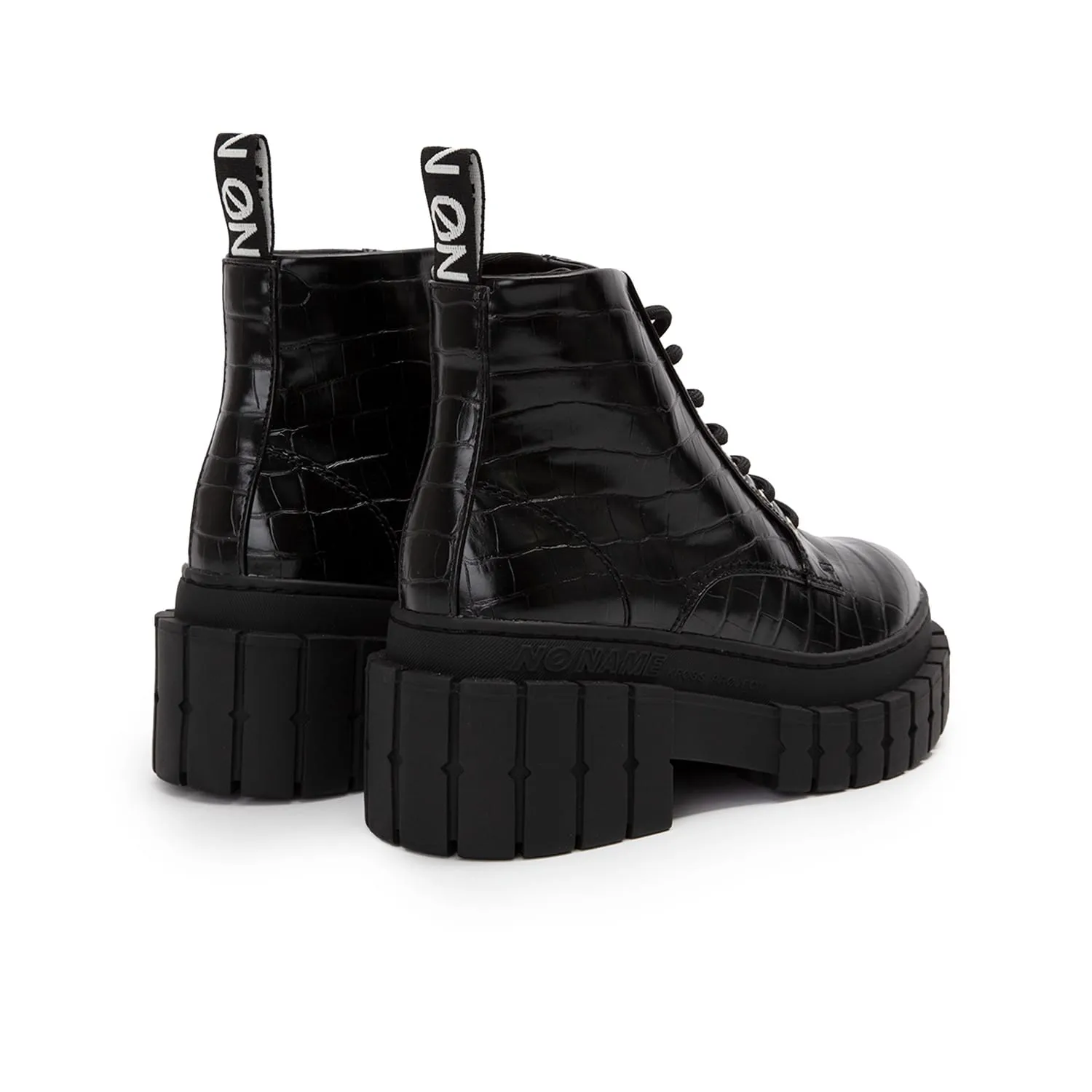 Kross Croco Black Low Boots