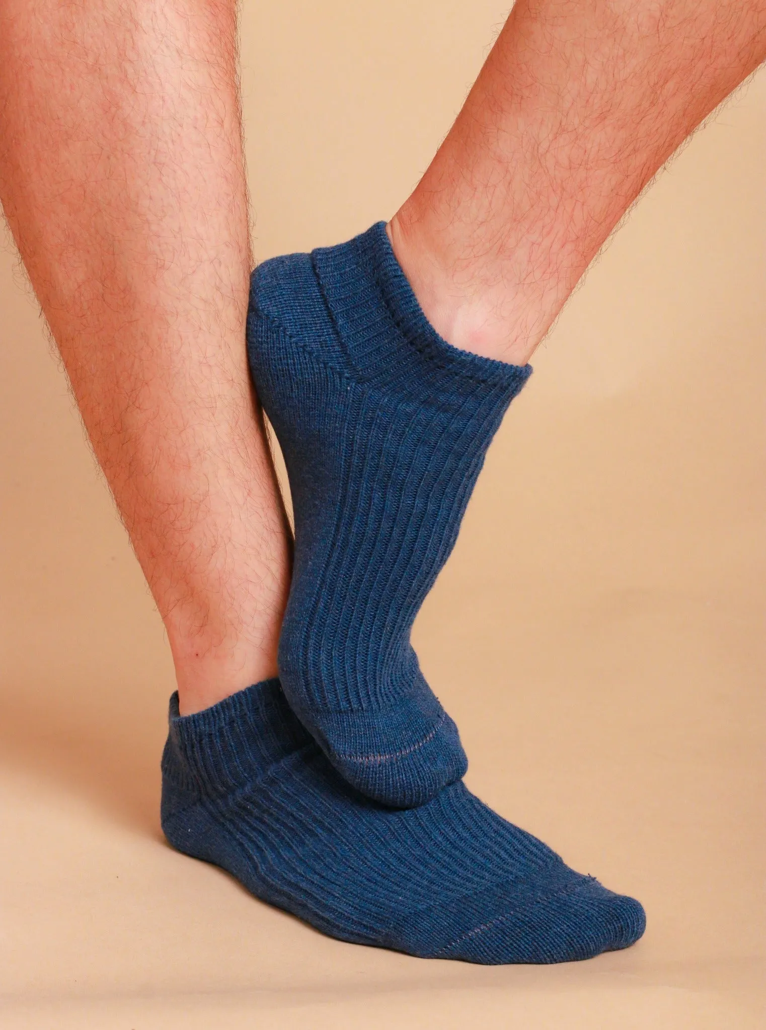 Latex-Free 100% Organic Cotton Ankle Socks (2pairs/pack)