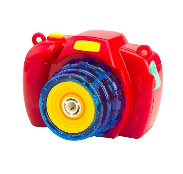 Light Music Bubble Blower Camera For Kids