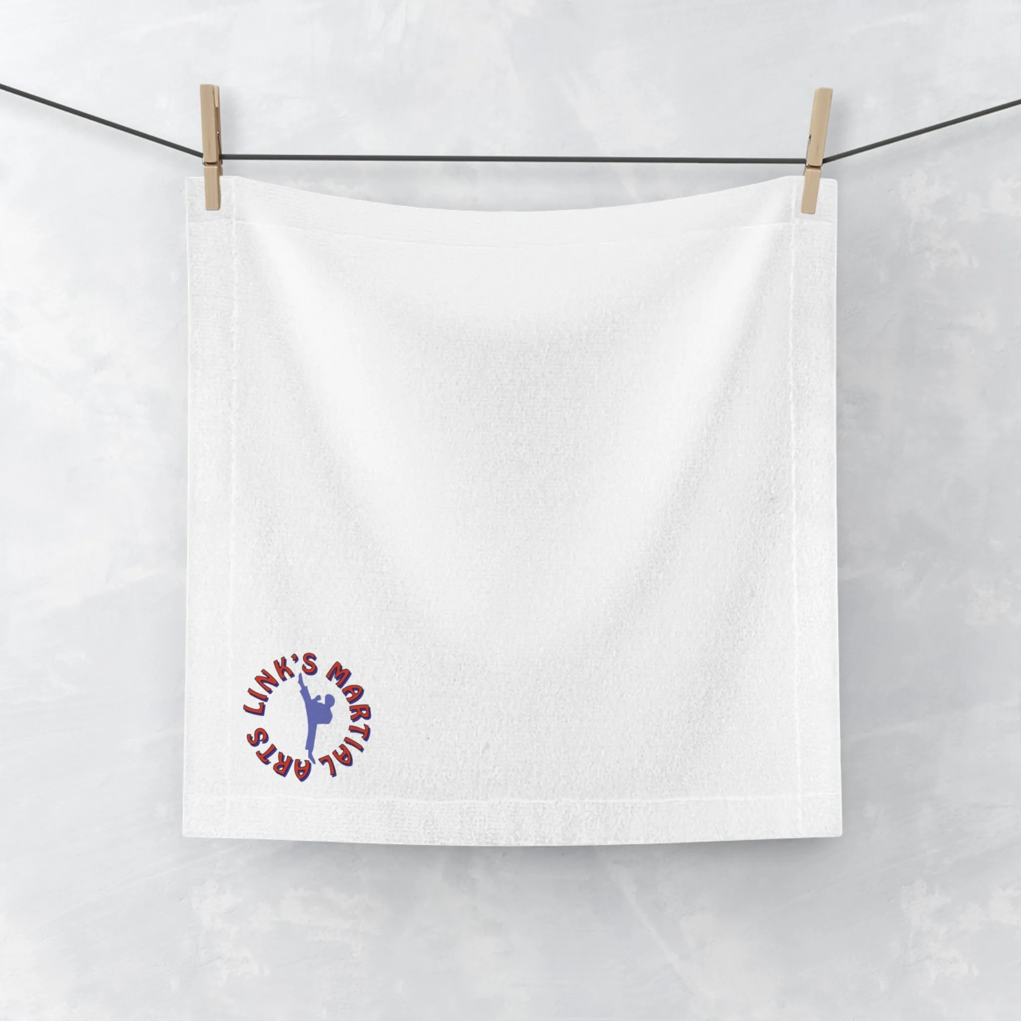 Link's Martial Arts Logo Face Towel