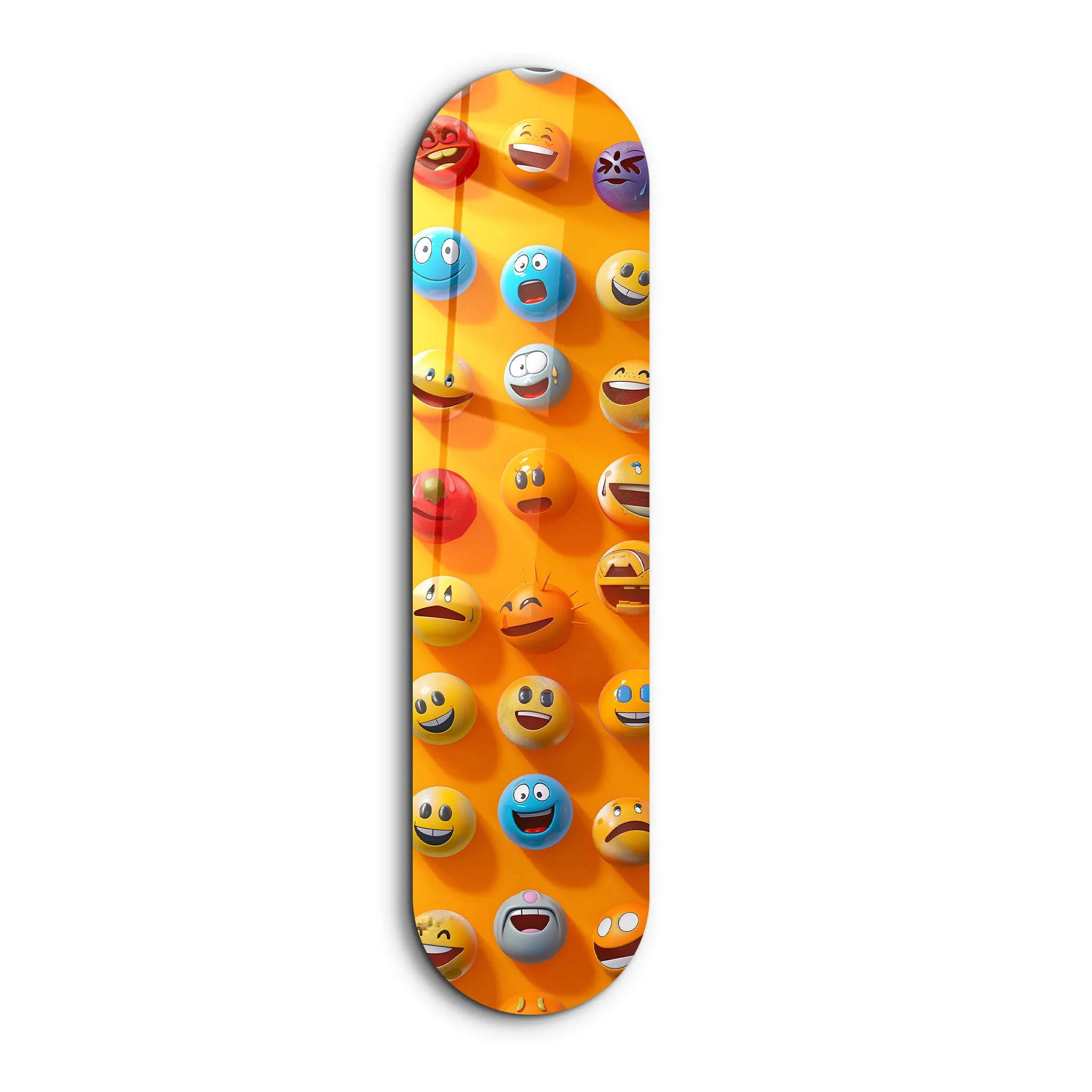 Lots of Smileys 2 | Glass Wall Art