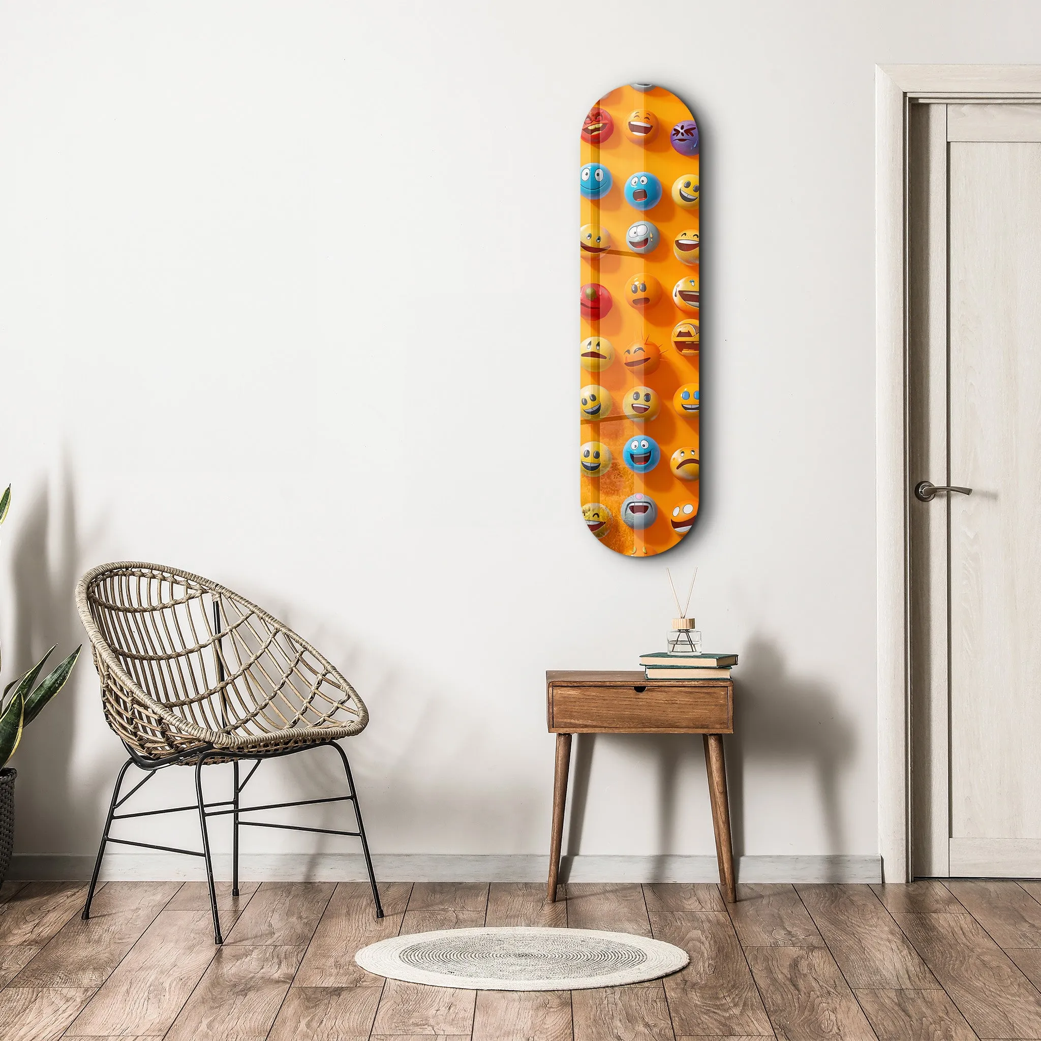 Lots of Smileys 2 | Glass Wall Art