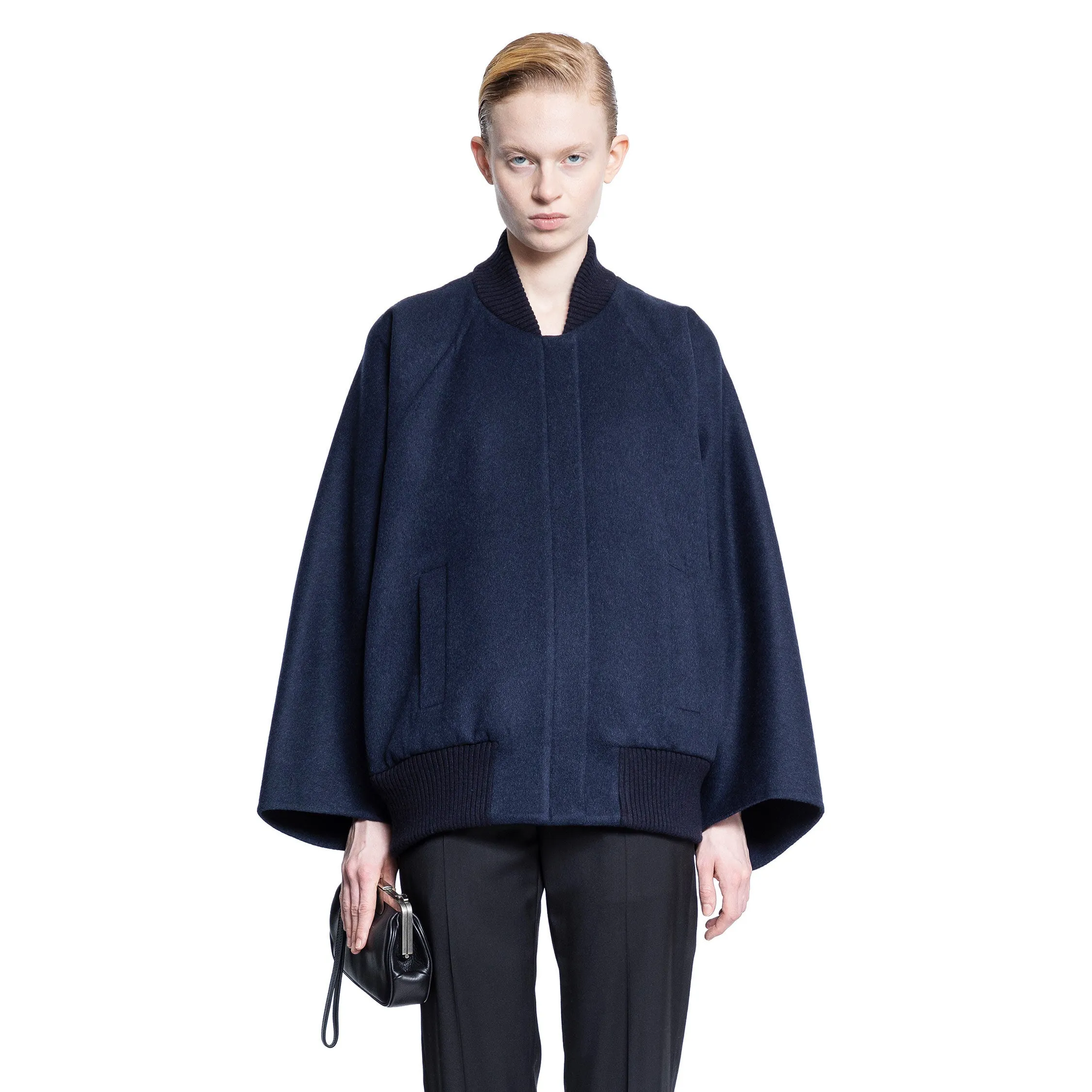 MAX MARA WOMAN BLUE JACKETS