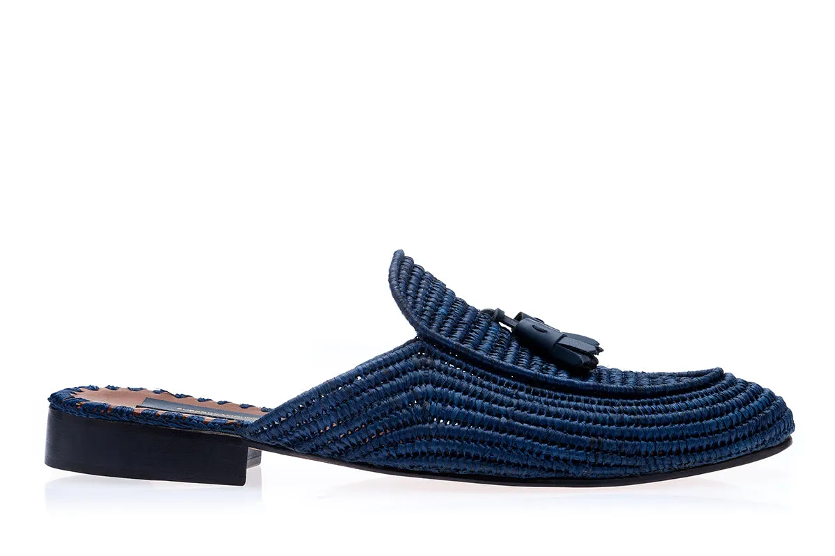 MELILLA RAFIA NAVY MULES