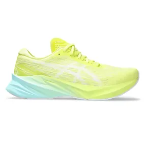 Mens ASICS Novablast 3 - Glow Yellow / White