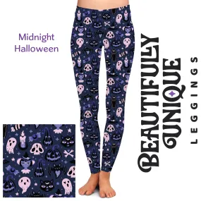 Midnight Halloween (Exclusive) - High-quality Leggings