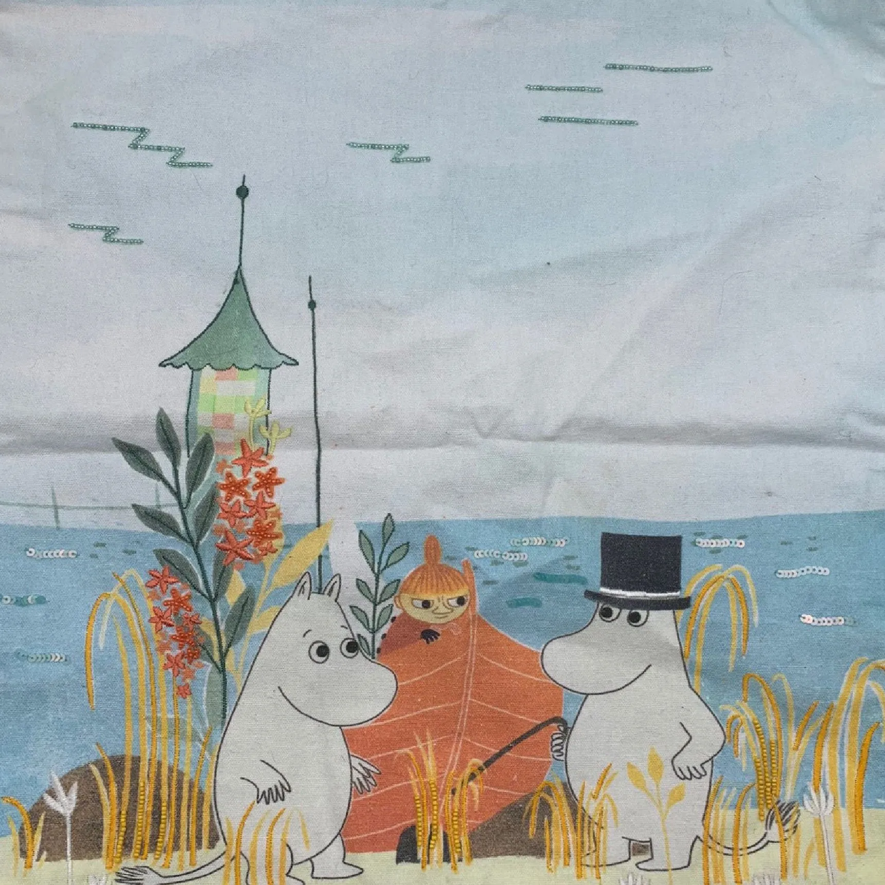 Moomin Cushion Boat