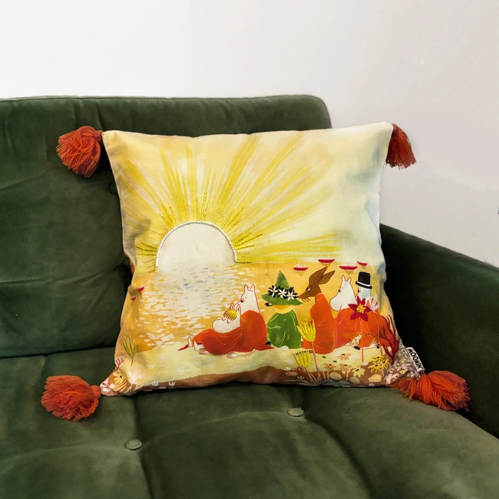 Moomin Cushion Sunset