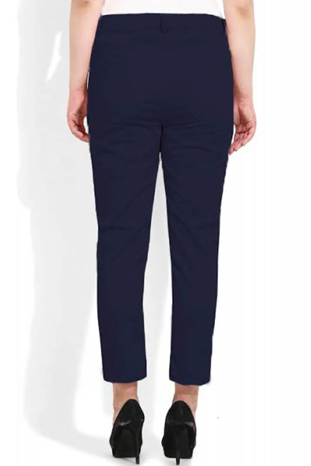 Navy Blue Stretch Pants