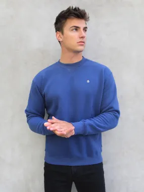 Preston Relaxed Jumper - Navy