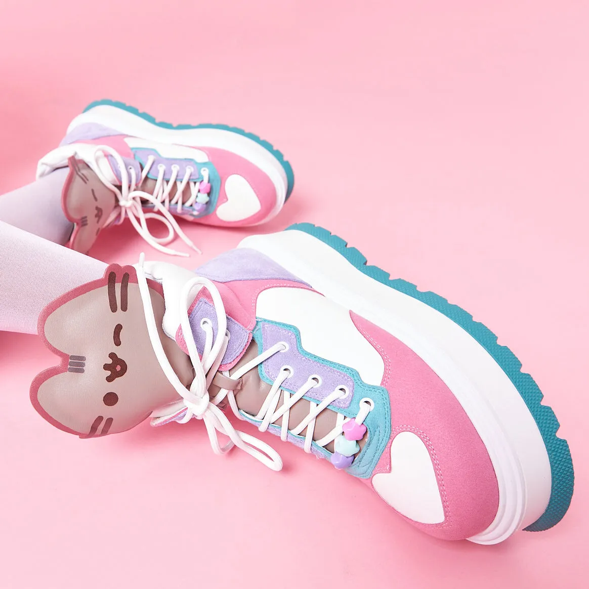 Pusheen Cuddles Pastel Platform Boots