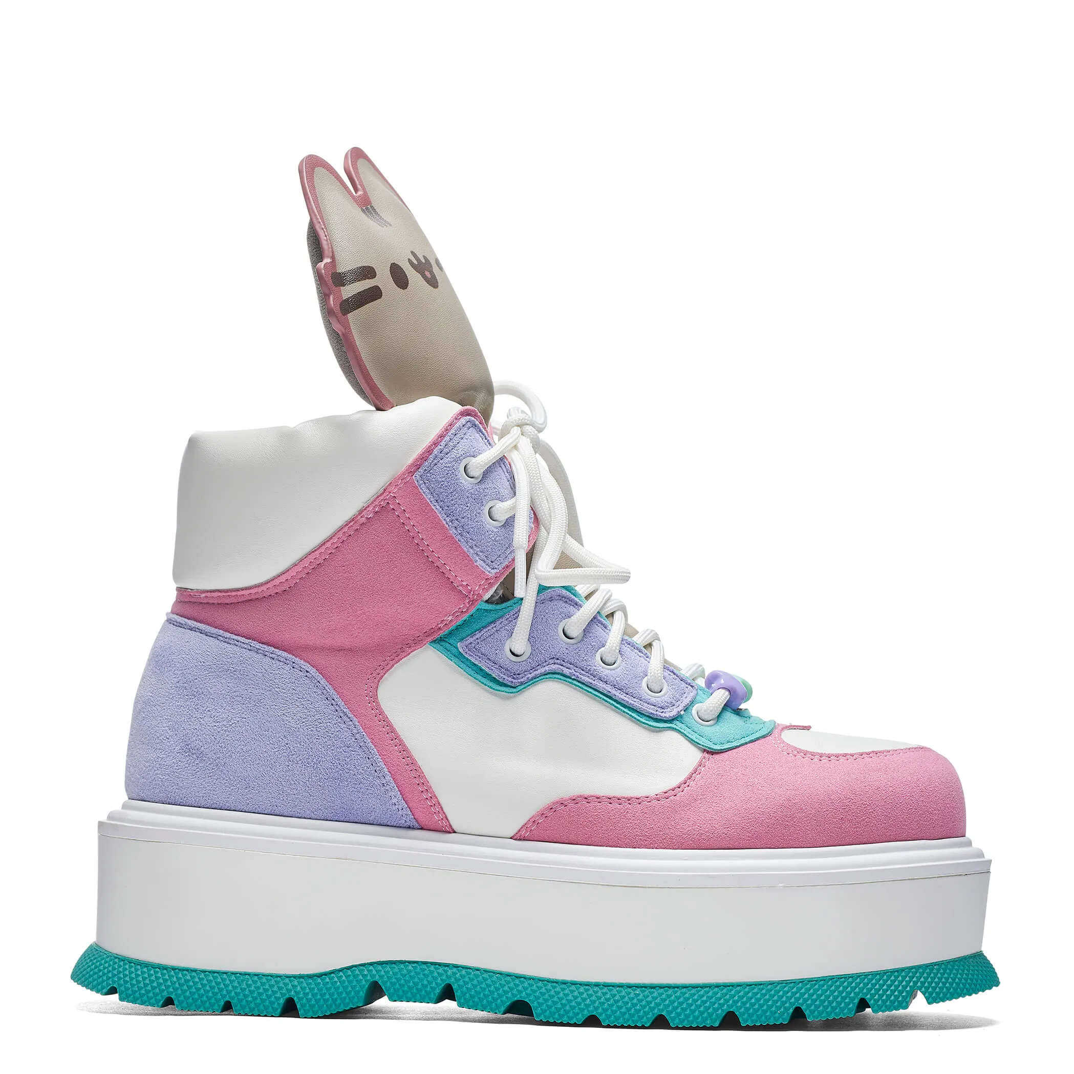 Pusheen Cuddles Pastel Platform Boots