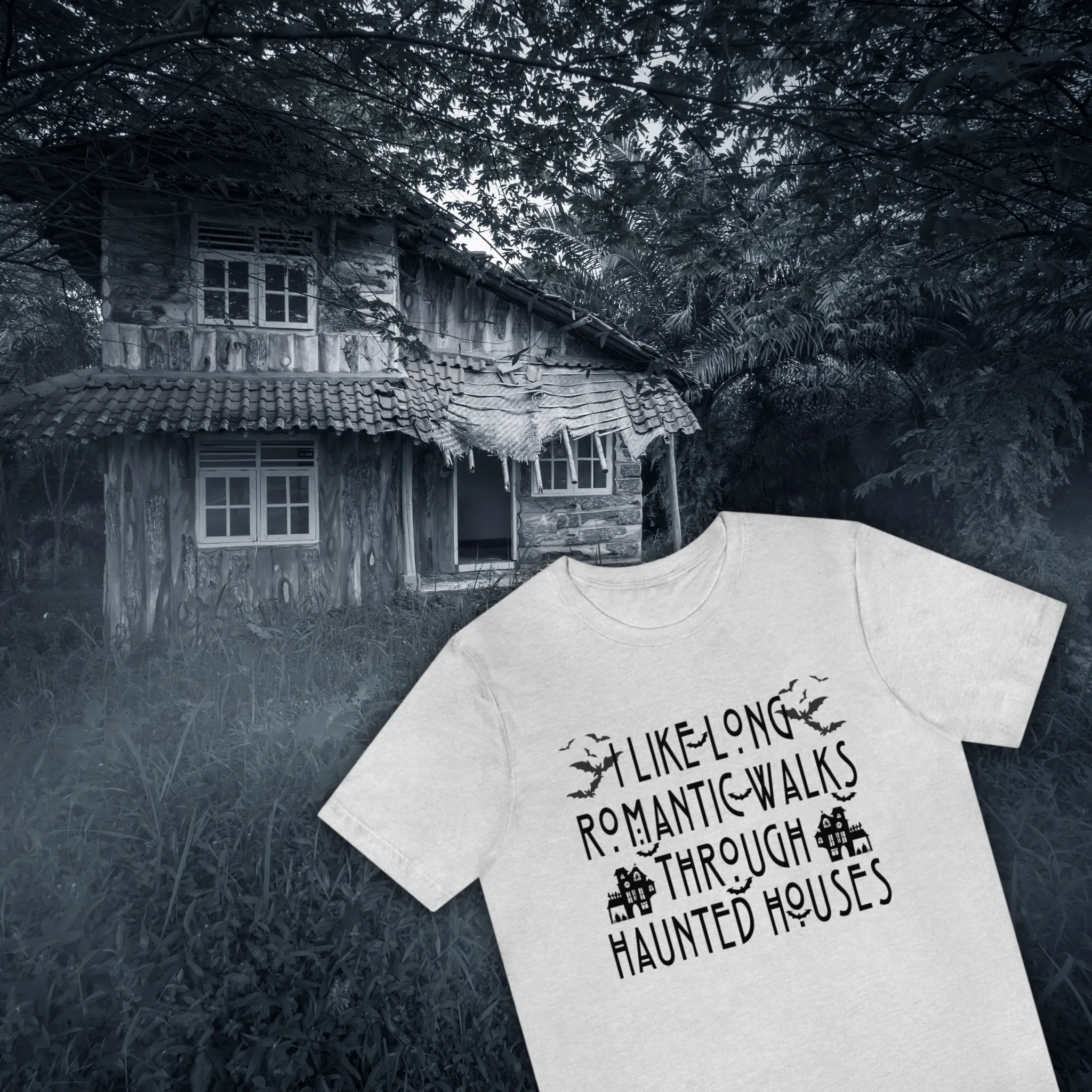 "Haunted Houses" Tee - Unisex Shirt