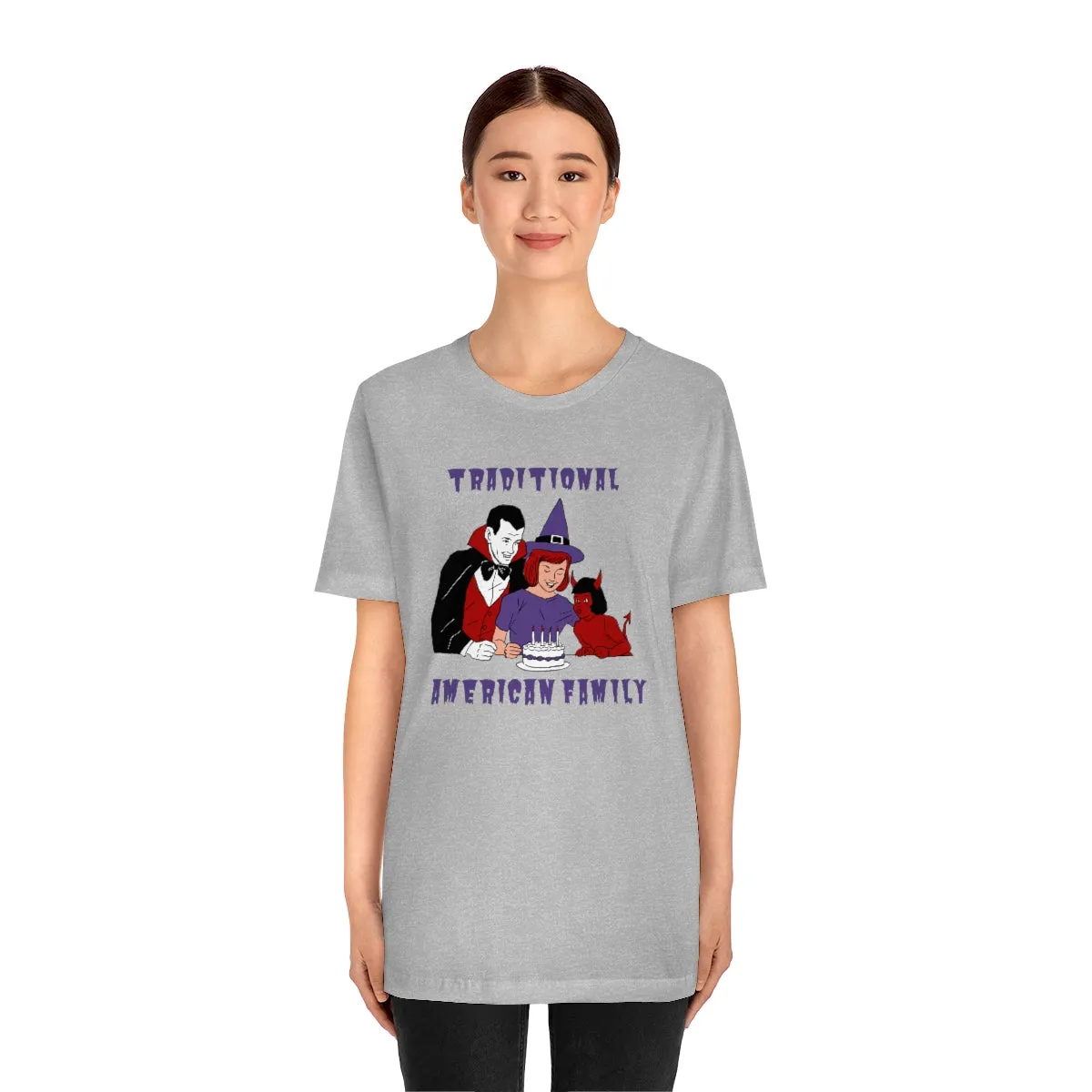 "Traditional American Family'" Spooky Tee - Unisex Shirt