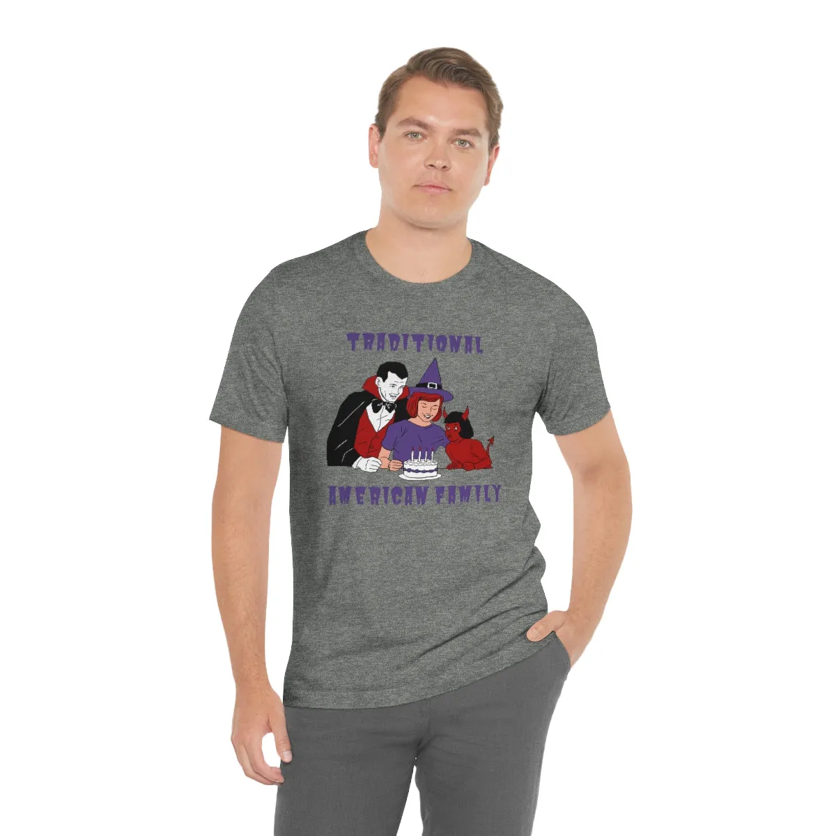 "Traditional American Family'" Spooky Tee - Unisex Shirt