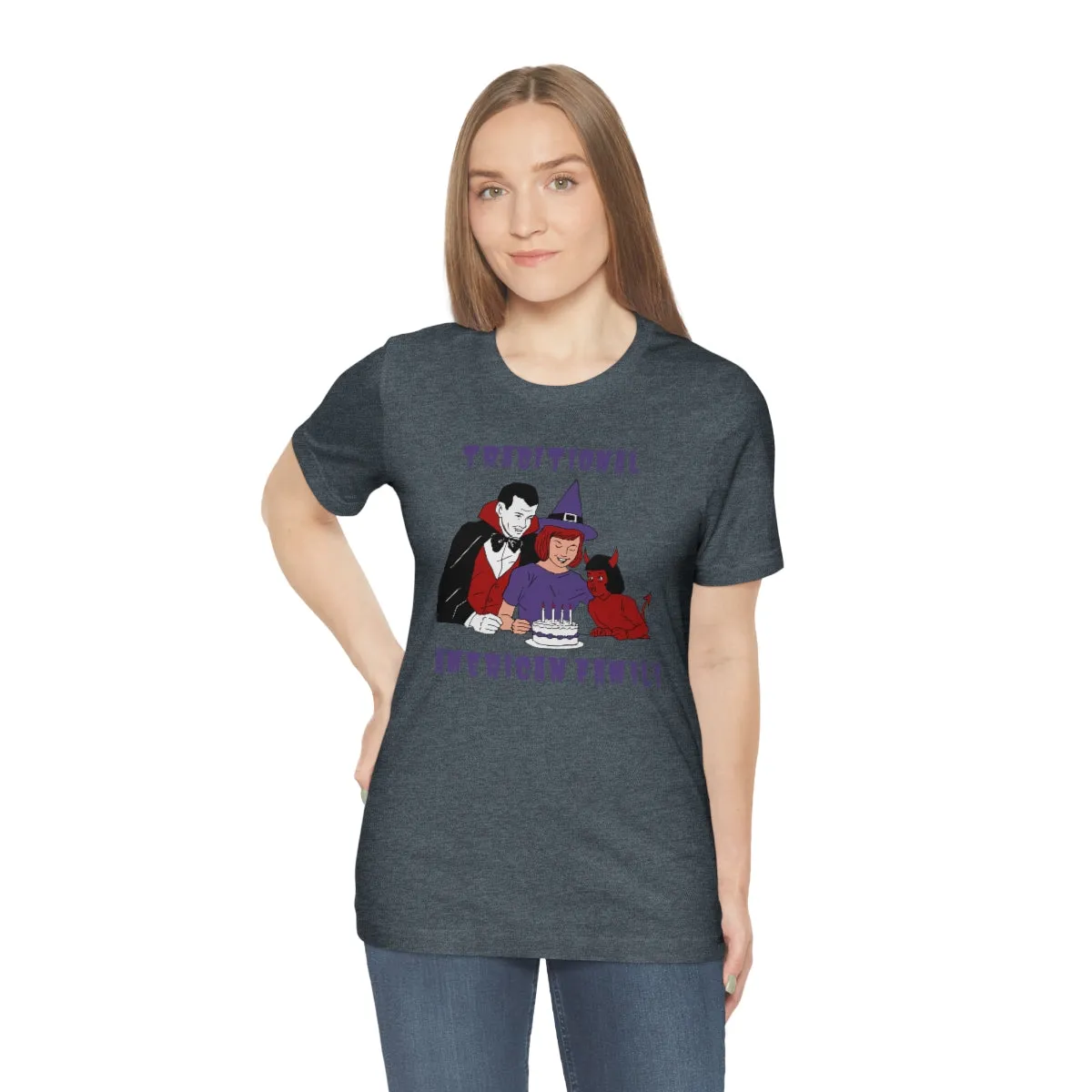 "Traditional American Family'" Spooky Tee - Unisex Shirt