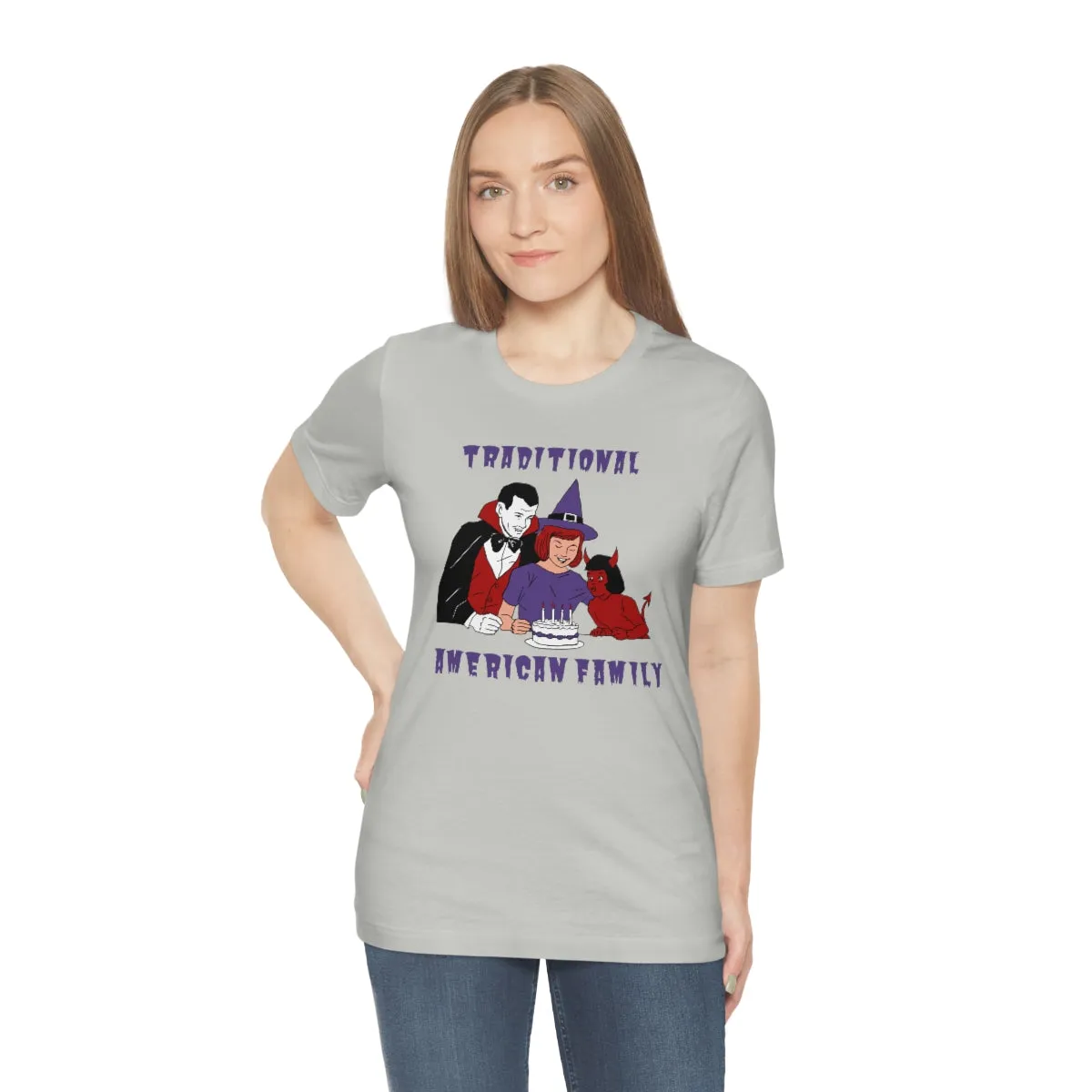 "Traditional American Family'" Spooky Tee - Unisex Shirt