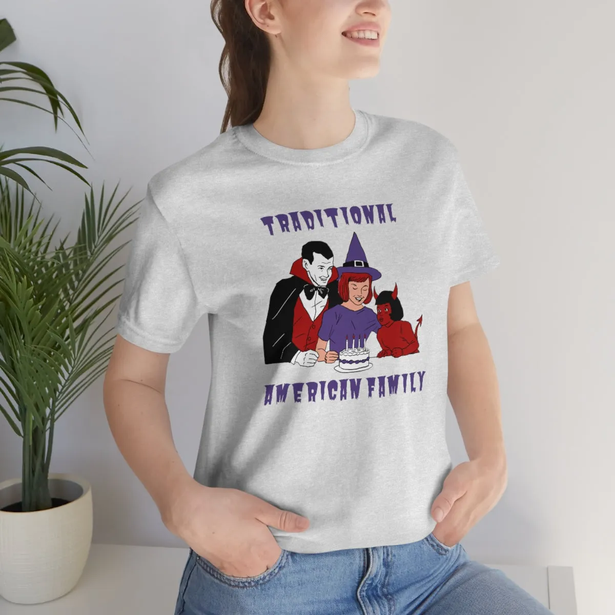 "Traditional American Family'" Spooky Tee - Unisex Shirt