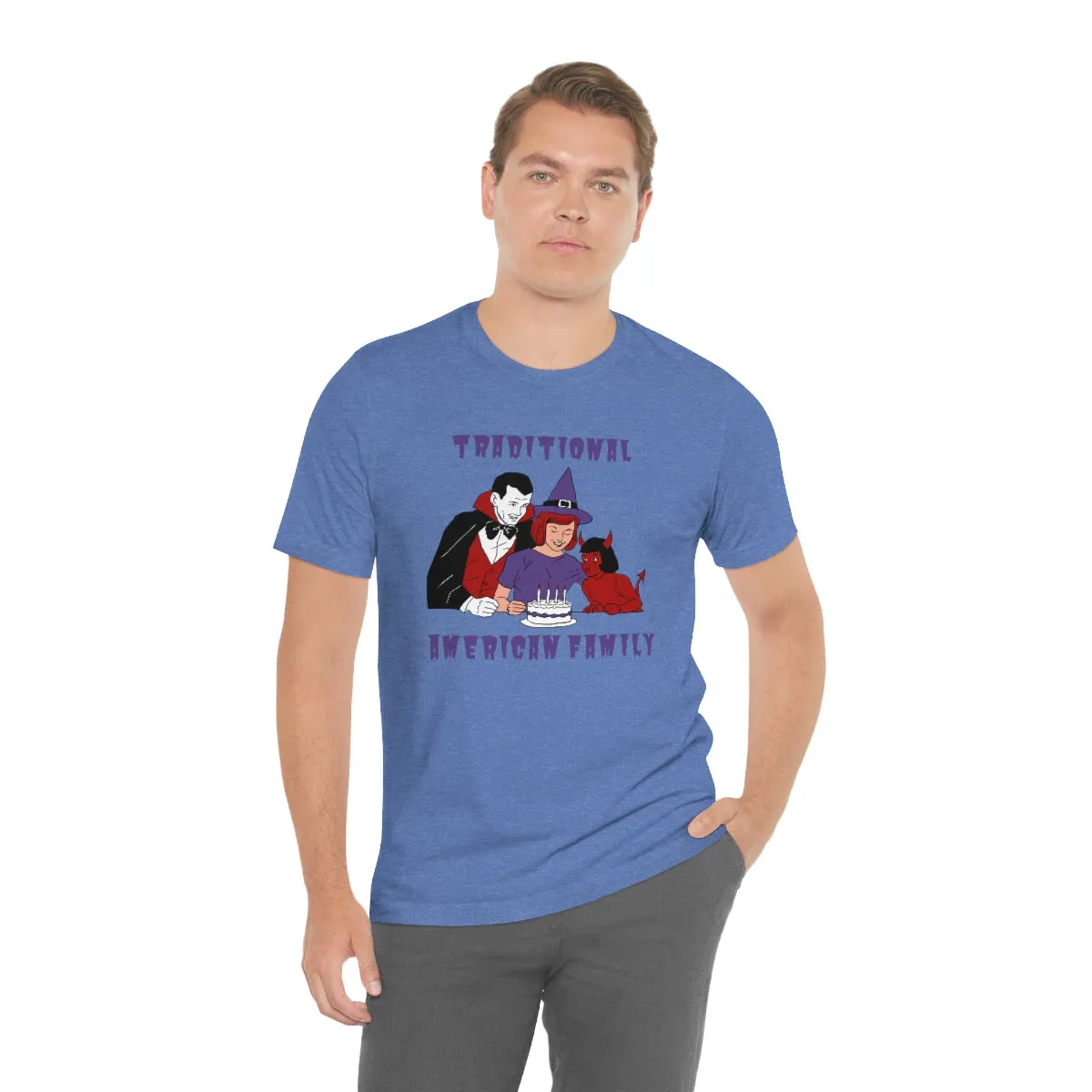 "Traditional American Family'" Spooky Tee - Unisex Shirt