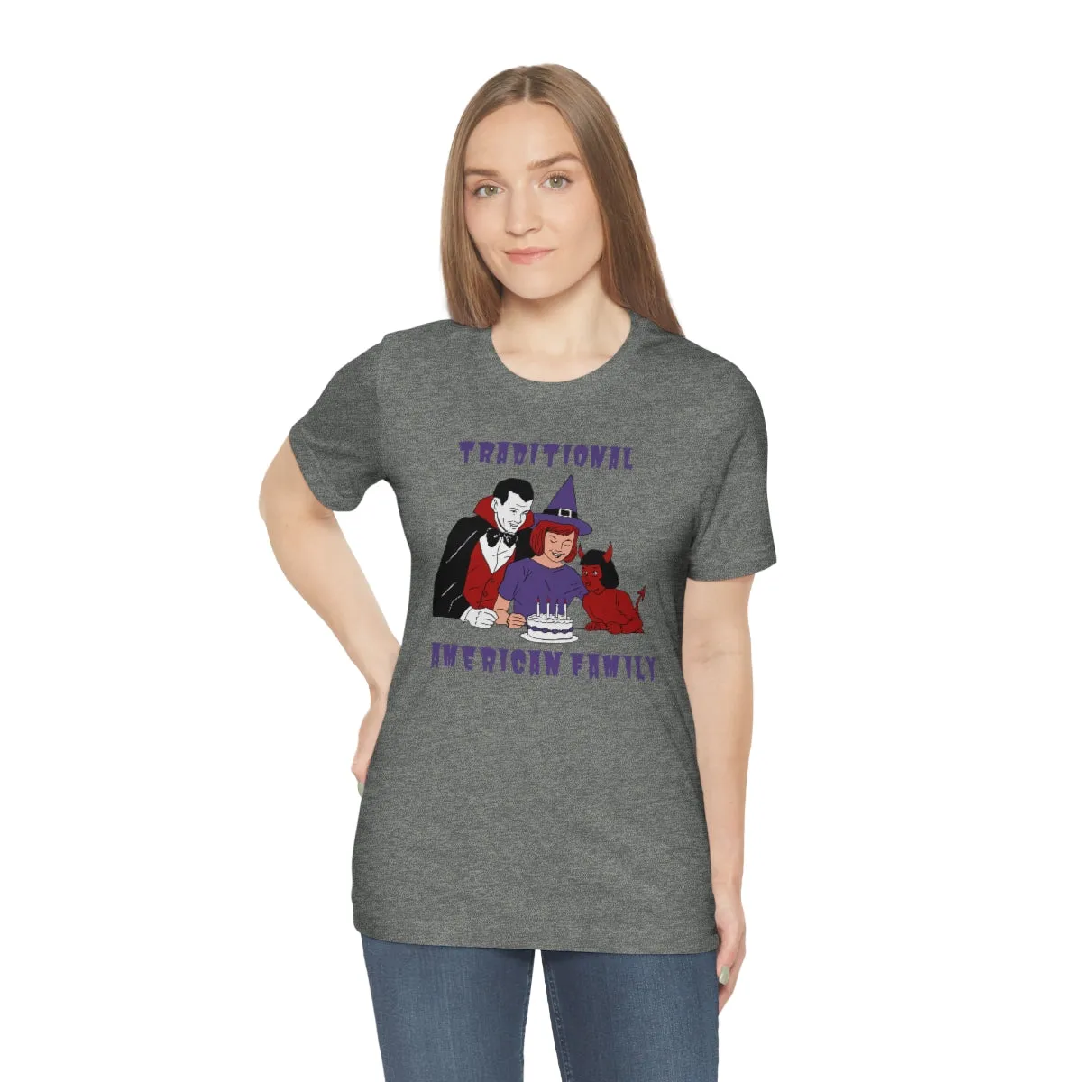 "Traditional American Family'" Spooky Tee - Unisex Shirt