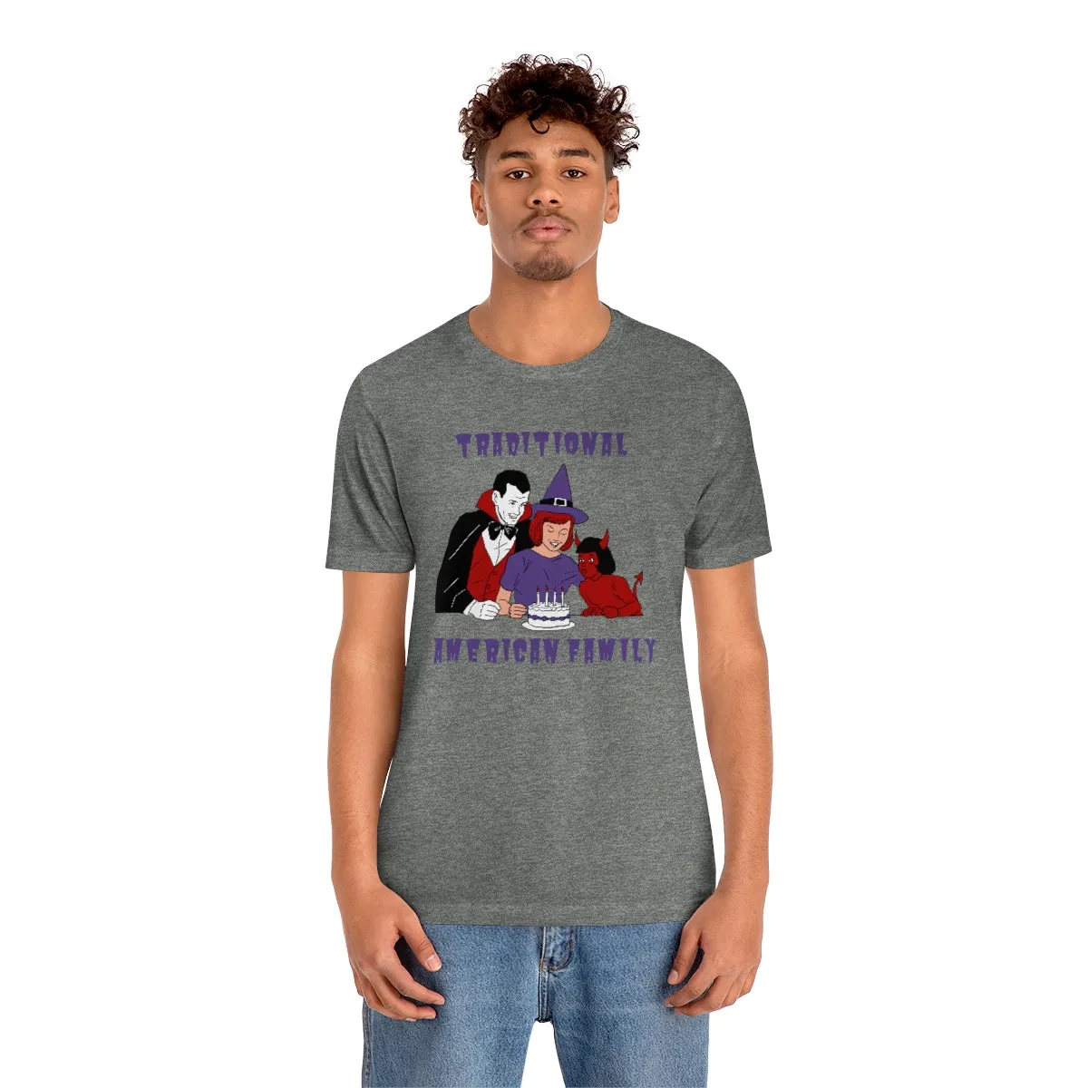 "Traditional American Family'" Spooky Tee - Unisex Shirt