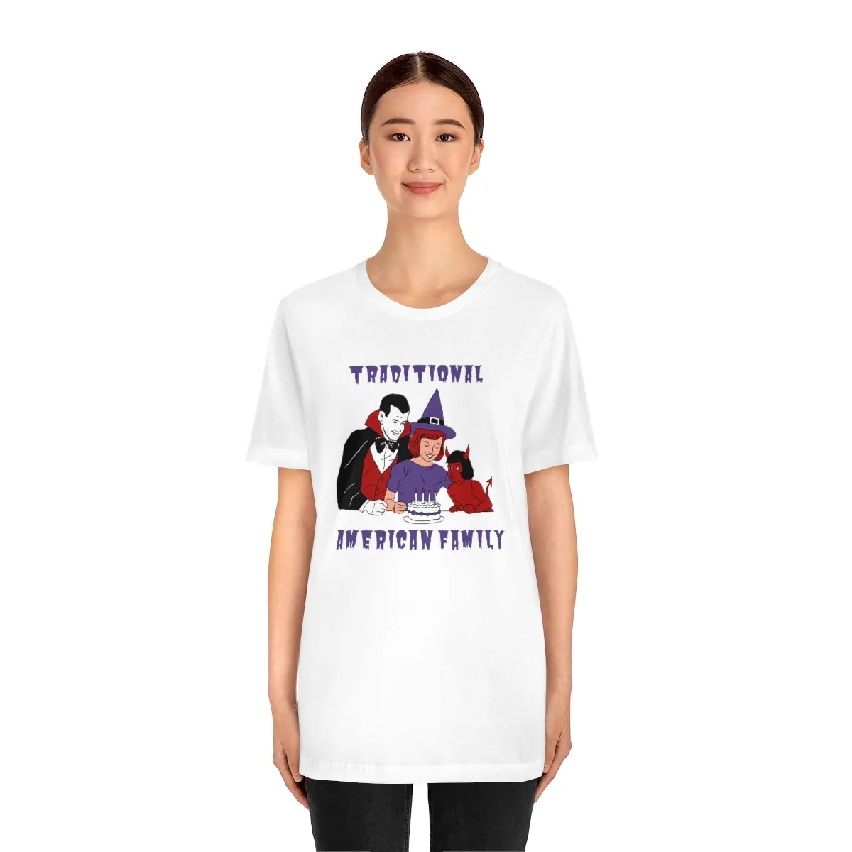 "Traditional American Family'" Spooky Tee - Unisex Shirt